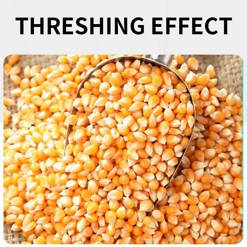 

Household Small Auger Conveyor Type Fully Automatic Peeling Corn Threshing machine 4500W Corn Threshing machine