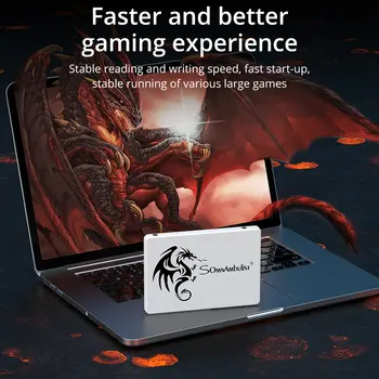 SomnAmbulist 2.5吋固態硬碟,容量可選64GB、128GB、256GB、512GB,適用於筆記型電腦和桌上型電腦;另有120GB、240GB、480GB固態硬碟,SATA3介面。 10 最佳銷售 120GB固態硬碟 - №2