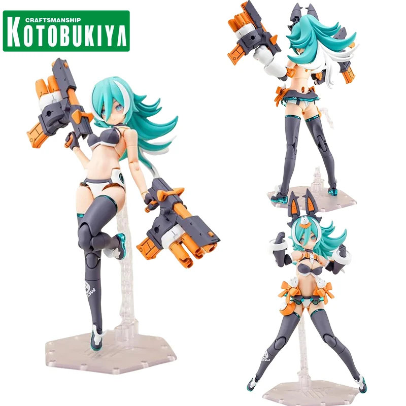 

KOTOBUKIYA оригинальная аниме-фигурка MEGAMI DEVICE KP788 B2M PUNI MOFU LANG, экшн-фигурки, игрушки для детей, подарок, Коллекционная модель