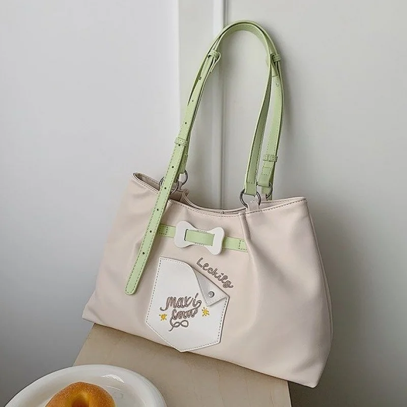 

Unique Paris Designer Tote Bag Crossbody Handbag For Fashion Women High-End Minimalist Solid Color
