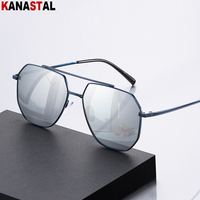 Men Sunglasses Women Polarized Sun Glasses Night Vision Photochromic Driving Eyeglasses Frame Metal Fishing Pilot Mirror Eyewear