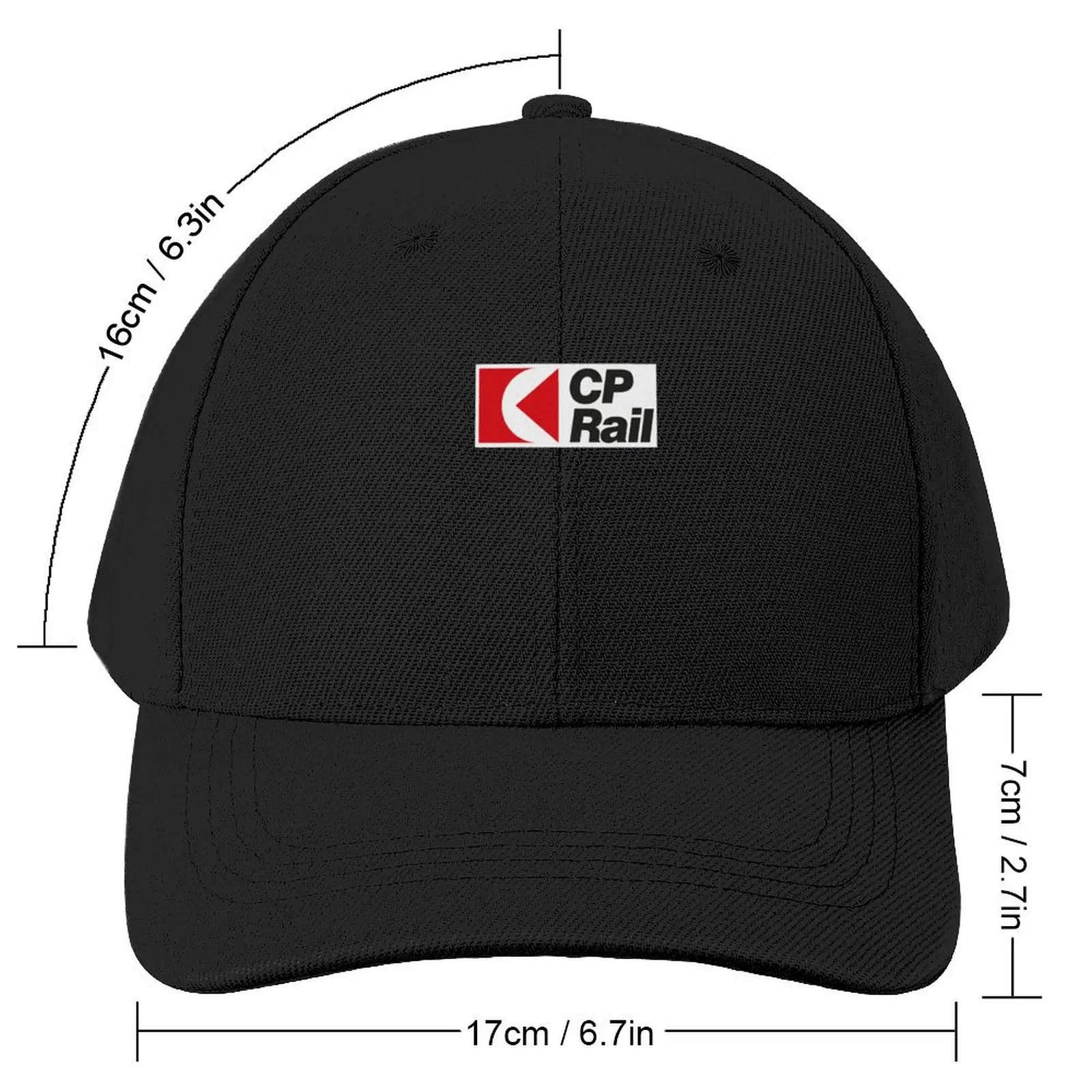 Canadian Pacific (CP) Rail - 1968 Logo Classic T-Shirt Baseball Cap sun hat Fashion Beach Men Luxury Brand Women's