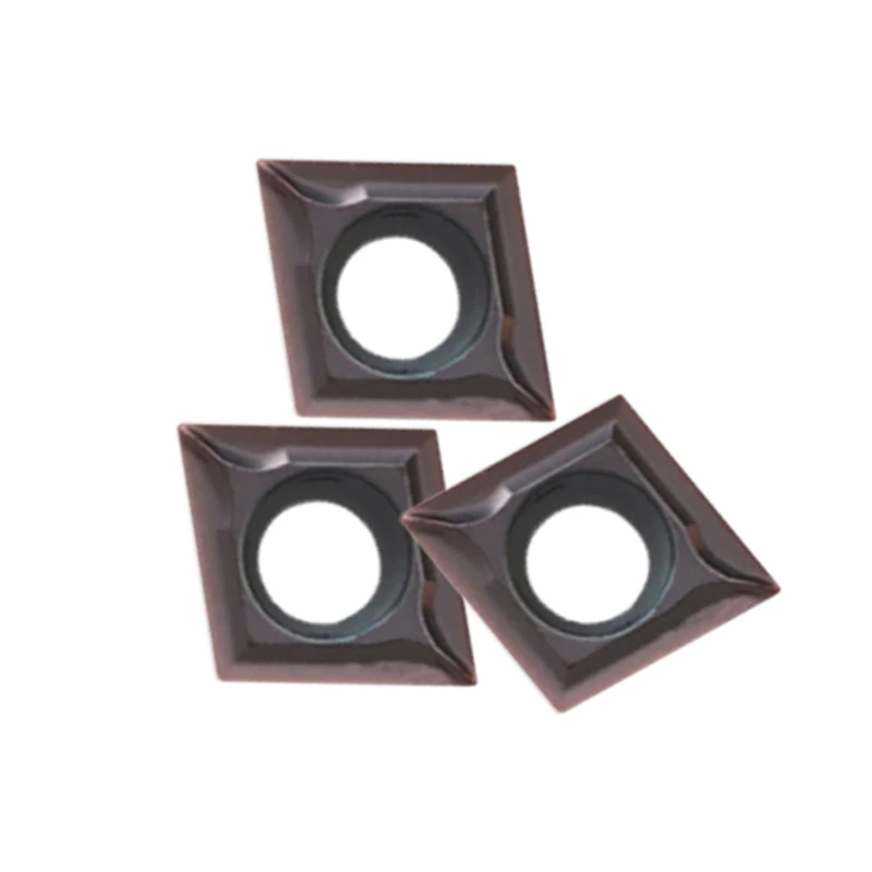 10Pcs 고품질 CCMT060204 VP15TF 내부 선삭 공구 CNC 초경 삽입 CCMT 060204 선반 공구 선삭 인서트