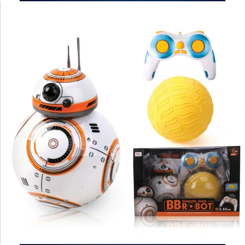 

Spot Sphero Star Wars BB-8 Intelligent Electric Remote Control Ball Robot Toy Rolling Amphibious Dance Music Male