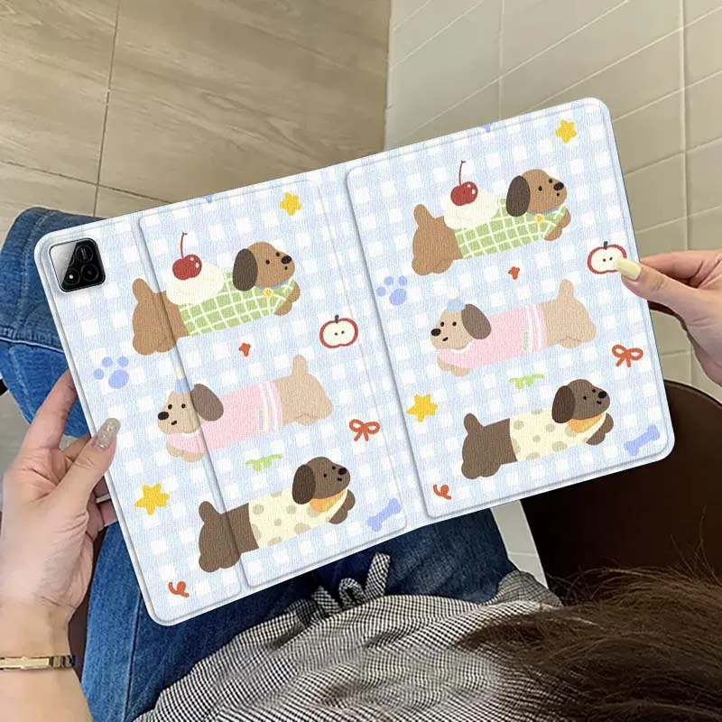 

Anime Dog Cute Tablet Case For Xiaomi Redmi Mi Pad 5 6 6s 7 SE Pro Max Ultra 12.4 12.5 14 inch