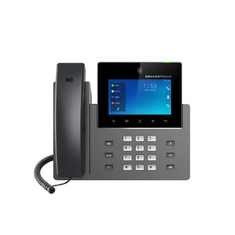 Telefone IP de vídeo de mesa avançado Grandstream GXV3350