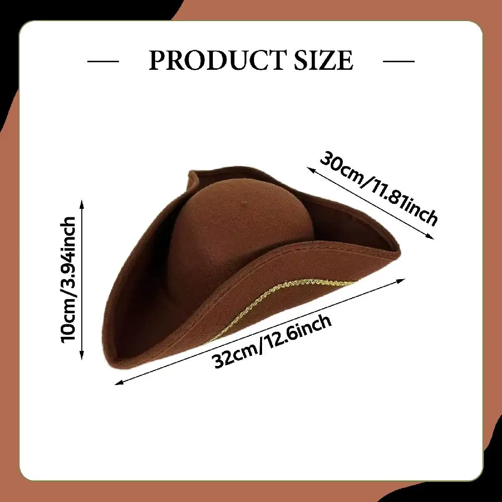 หมวกโจรสลัด Headwear สําหรับผู้ใหญ่ผู้ชายและผู้หญิงสําหรับคอสเพลย์ชุดแฟนซีฮาโลวีน