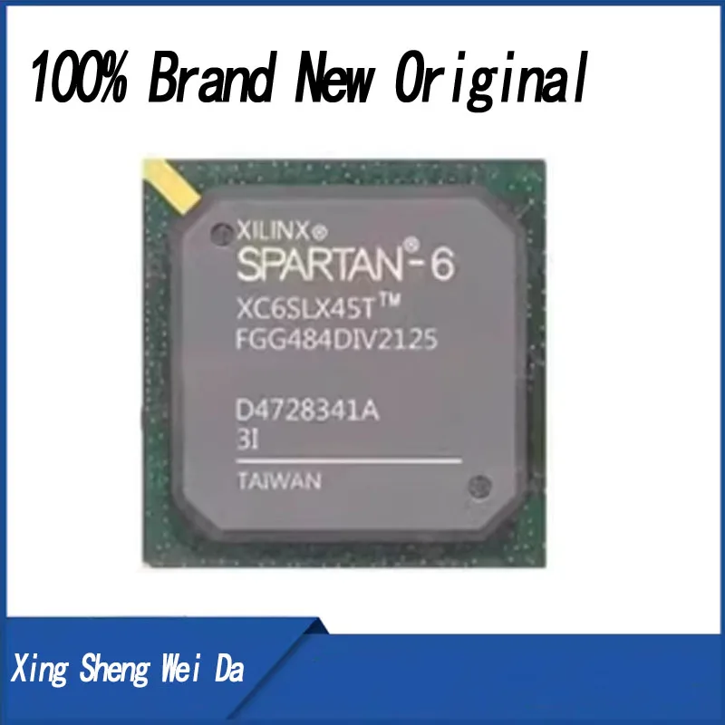

New original XC6SLX45T-2FGG484C FBGA-484 programmable IC integrated circuit