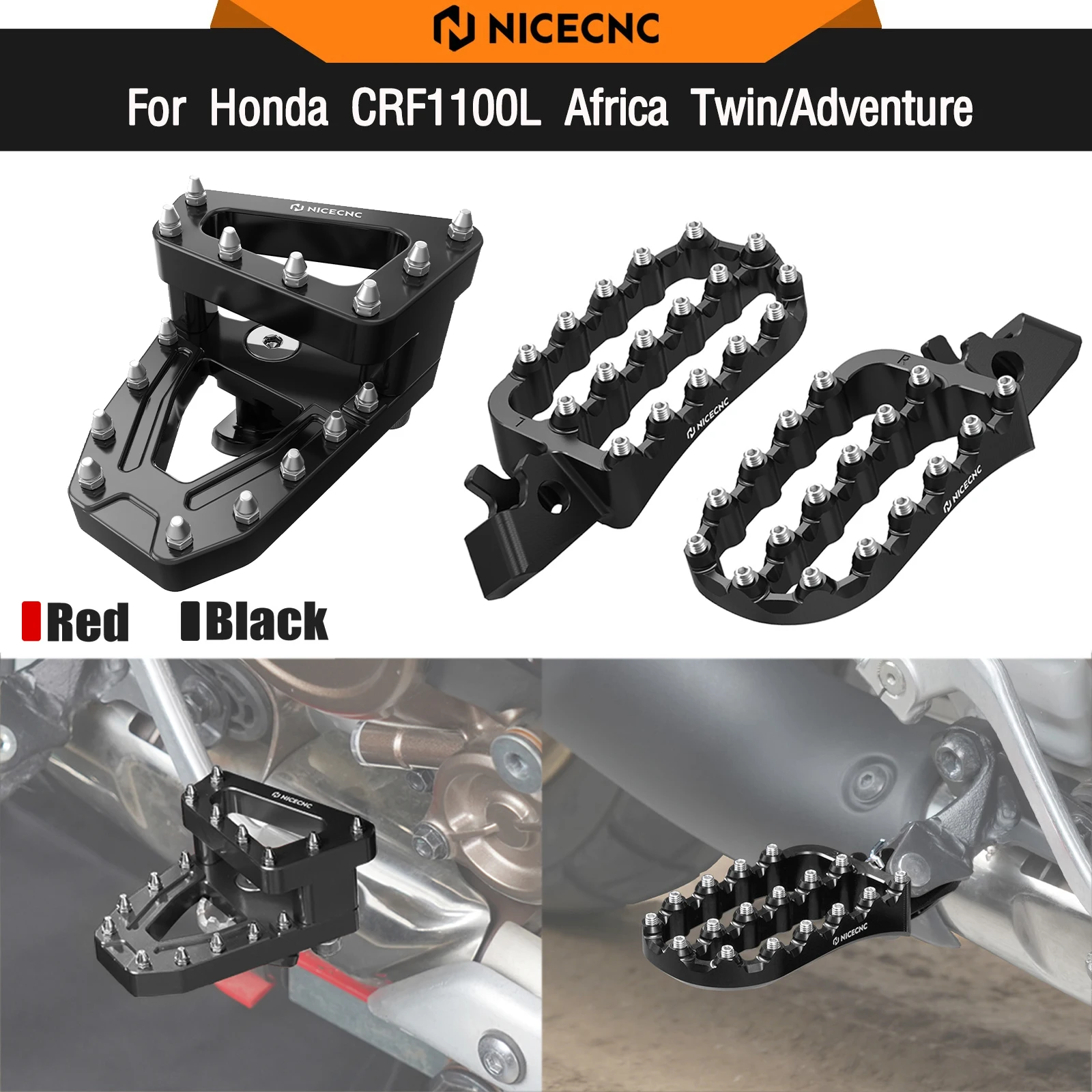 For Honda 2020-2026 CRF1100L Africa Twin CRF1100L Adventure Sports Rear Brake Lever Pedal Footpegs Footrest Africa Twin CRF1100L