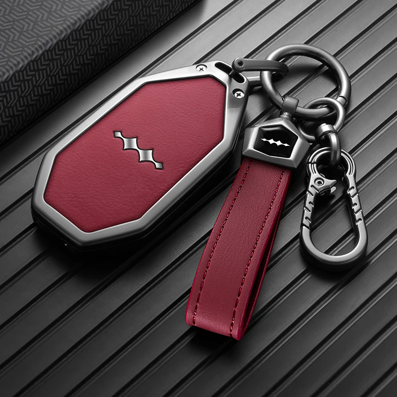 Car Key Case for BYD Formula Leopard SUPER 5 Ultra 8 Titanium 3 9 Fang Cheng Bao Keychain Cover Shell Holder Fob Accessories