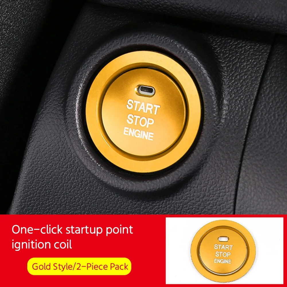 Car START Engine Button Cover STOP Key Ignition Switch Sticker for Great Wall Cannon GWM Poer Ute 2021 2022