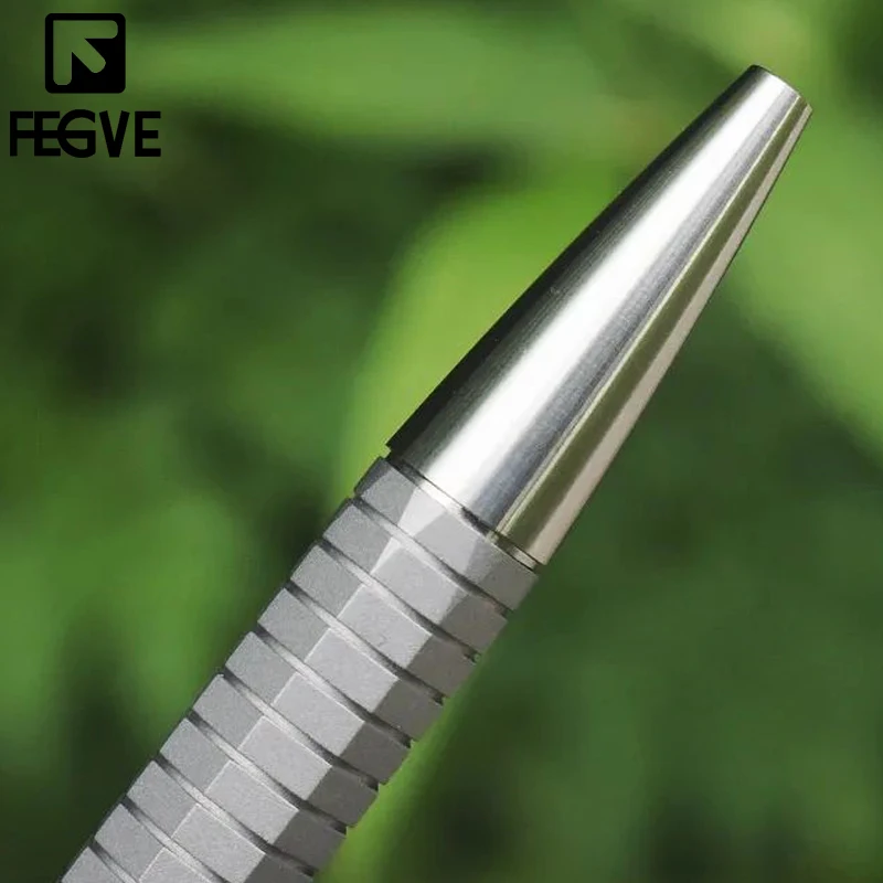 FEGVE Tactical Pen Pure Titanium Alloy Outdoor Self-defense Window Breaker Portable Signature