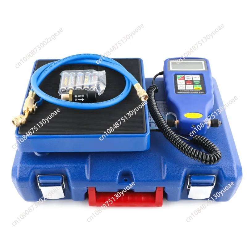 RC-7040 Refrigerant Filling Electronic Scale, Weighing Tool, High Precision, Portable Refrigerant Freon Liquid Scale