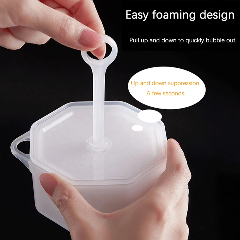 1Pcs Przenośny płyn do mycia twarzy Bubble Foamer Foam Maker Face Wash Cleansing Cream Foamer Cup Bubble Foamer Device