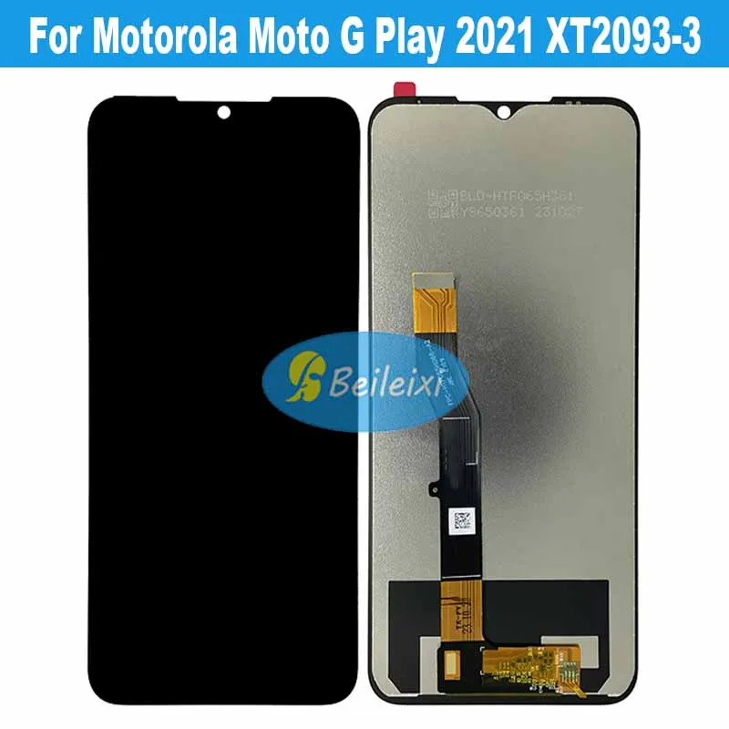 For Motorola Moto G Play 2021 XT2093-1 XT2093-2 XT2093-3 XT2093-4 XT2093-2PP LCD Display Touch Screen Digitizer Assembly