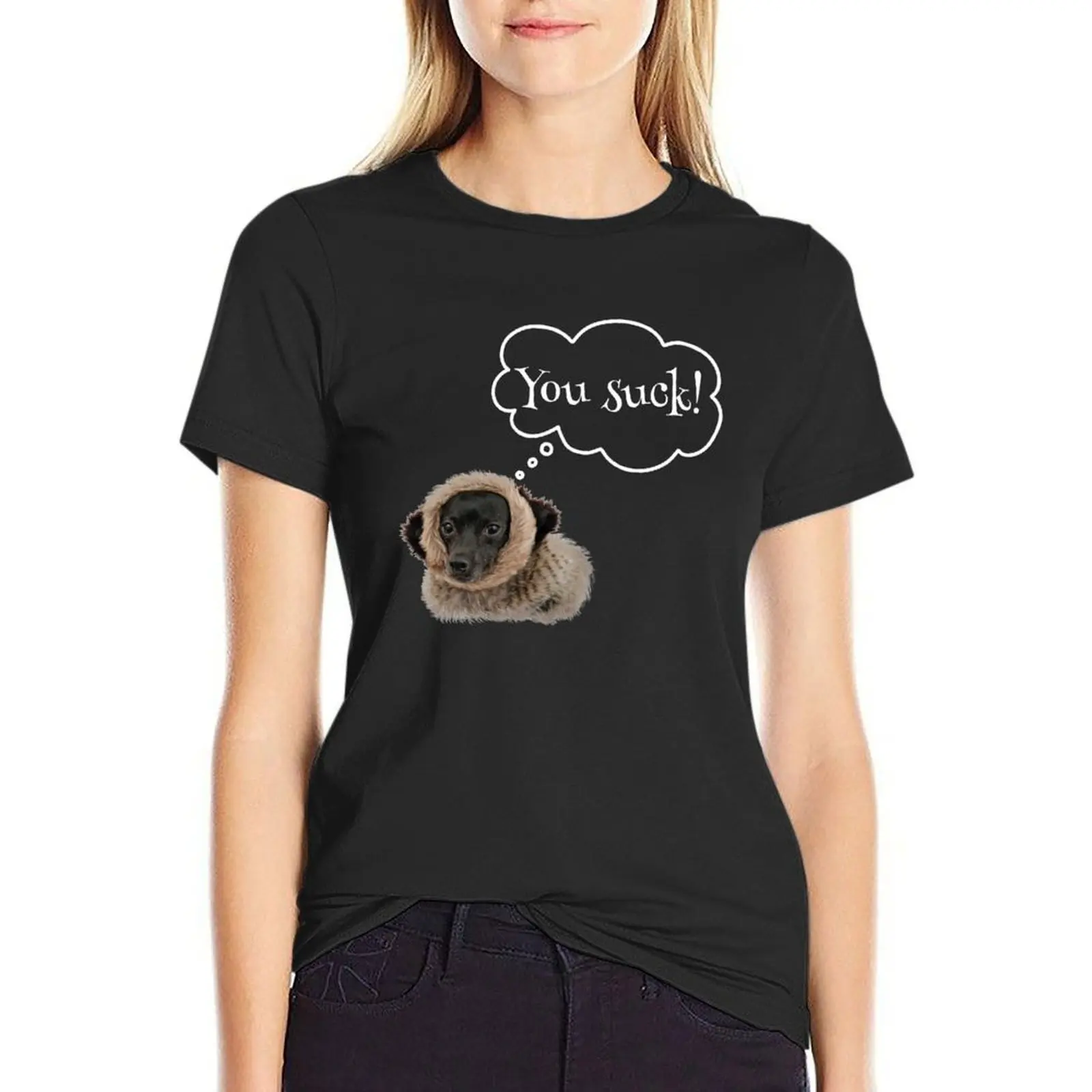 

Chihuahua T-Shirt new edition heavyweights summer clothes western t-shirt dress for Women