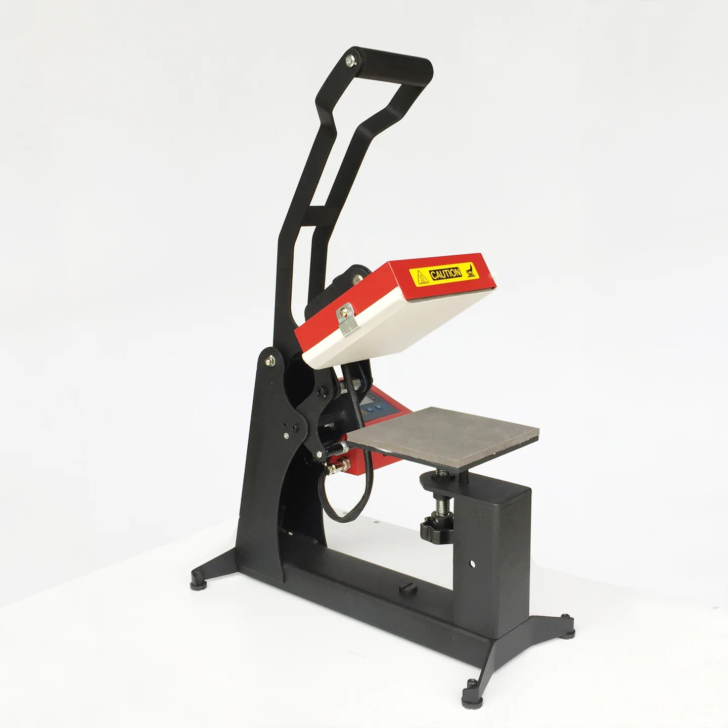 

15x15cm Heat Press Machine for Small Business, Portable Mini Thermal Transfer Press for Custom Clothing Labels, Hat, Cap, Mug DI