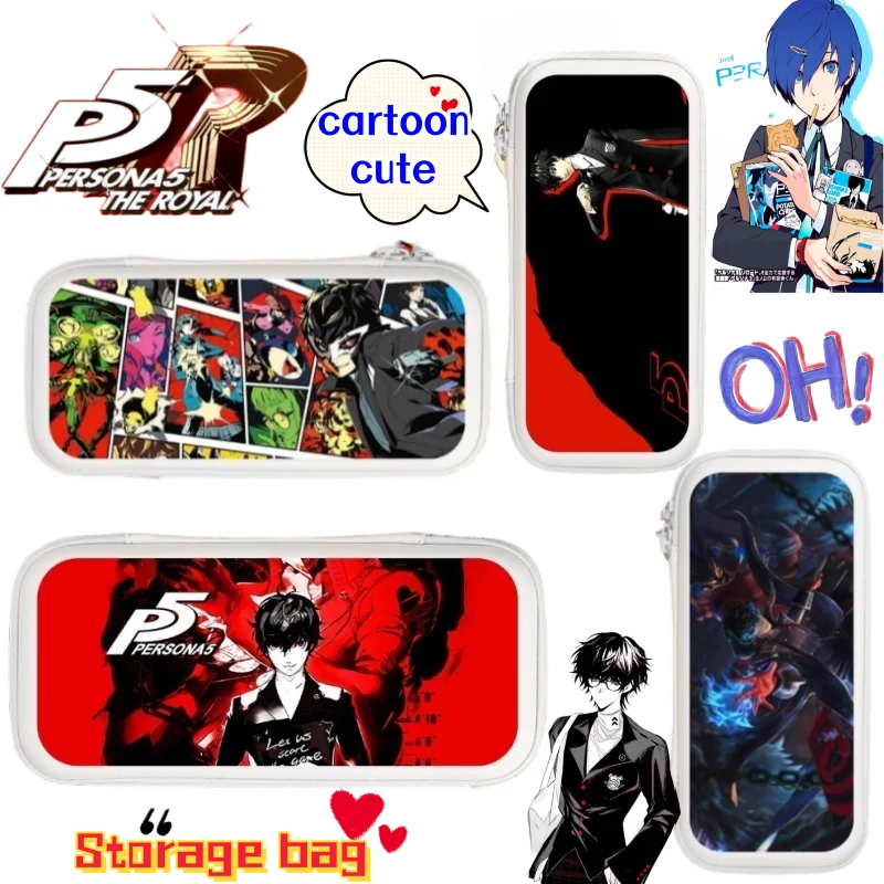 

Persona Amamiya Ren Akechi Goro, товары для игр, модный и стильный защитный чехол с OLED, многофункциональная сумка для хранения с героями мультфильмов