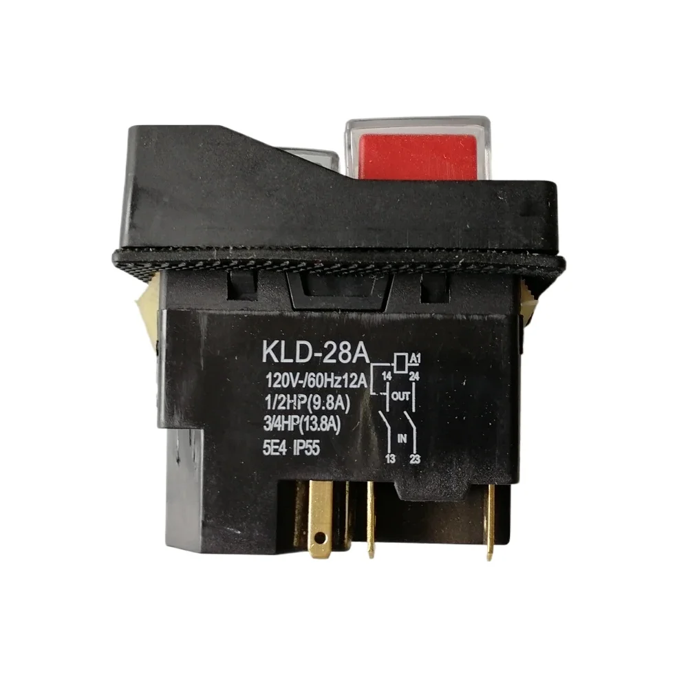 

5-контактный 4-контактный водонепроницаемый магнитный взрывозащищенный кнопочный переключатель KLD-28A 120 В электромагнитные переключатели