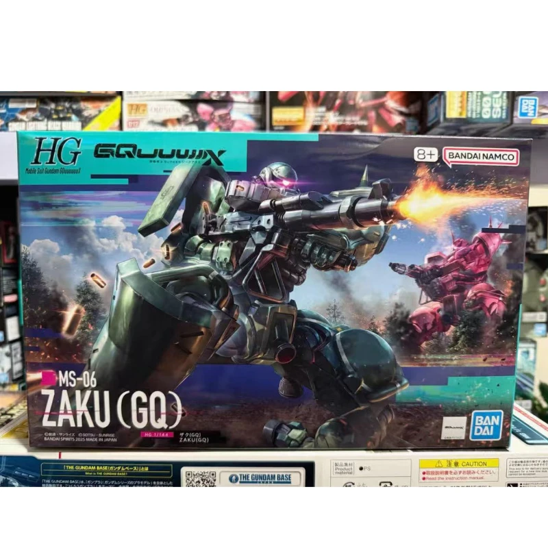 

In Stock Bandai Original HG 1/144 Zaku Assembling Model Collection Holiday Gifts Ornaments Mecha Action Figures Hot Toys