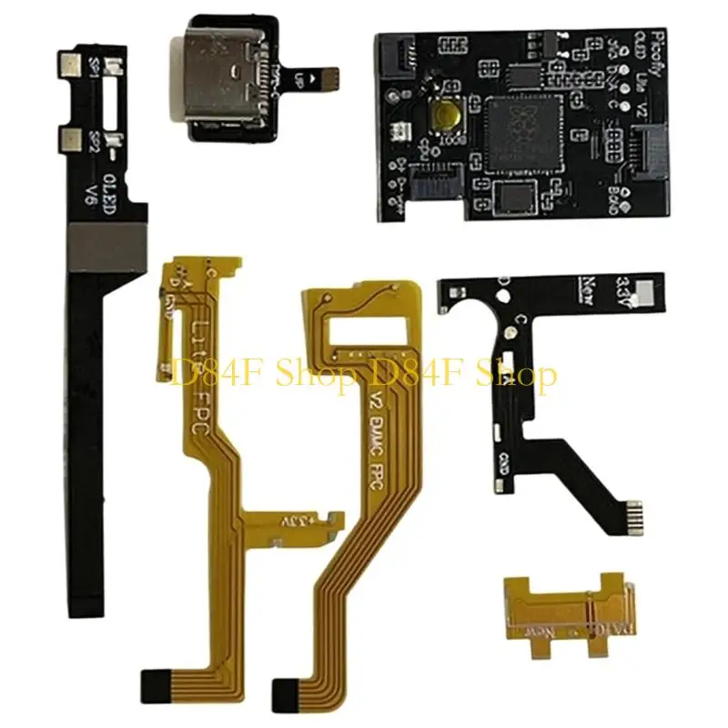D84F Plastic Three In On Off Wire Line for RP2040 Game Console Upgrades