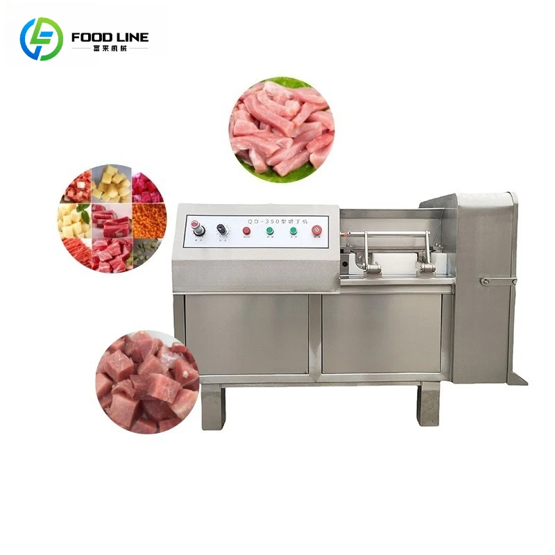 Customized Professional 350 Frozen Meat Dicing Machine for Efficient Food Preparation
