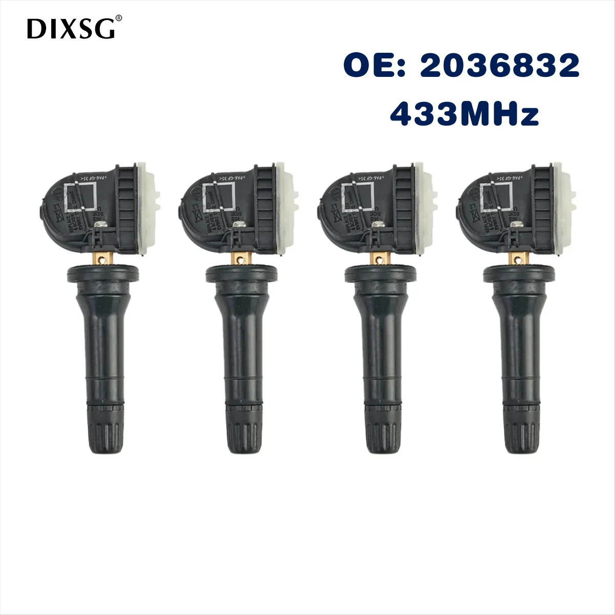 

4pcs TPMS Sensor 2036832 433MHZ 2318530 Tire Pressure Sensor For Ford Focus Kuga Transit Connect Escape Mondeo