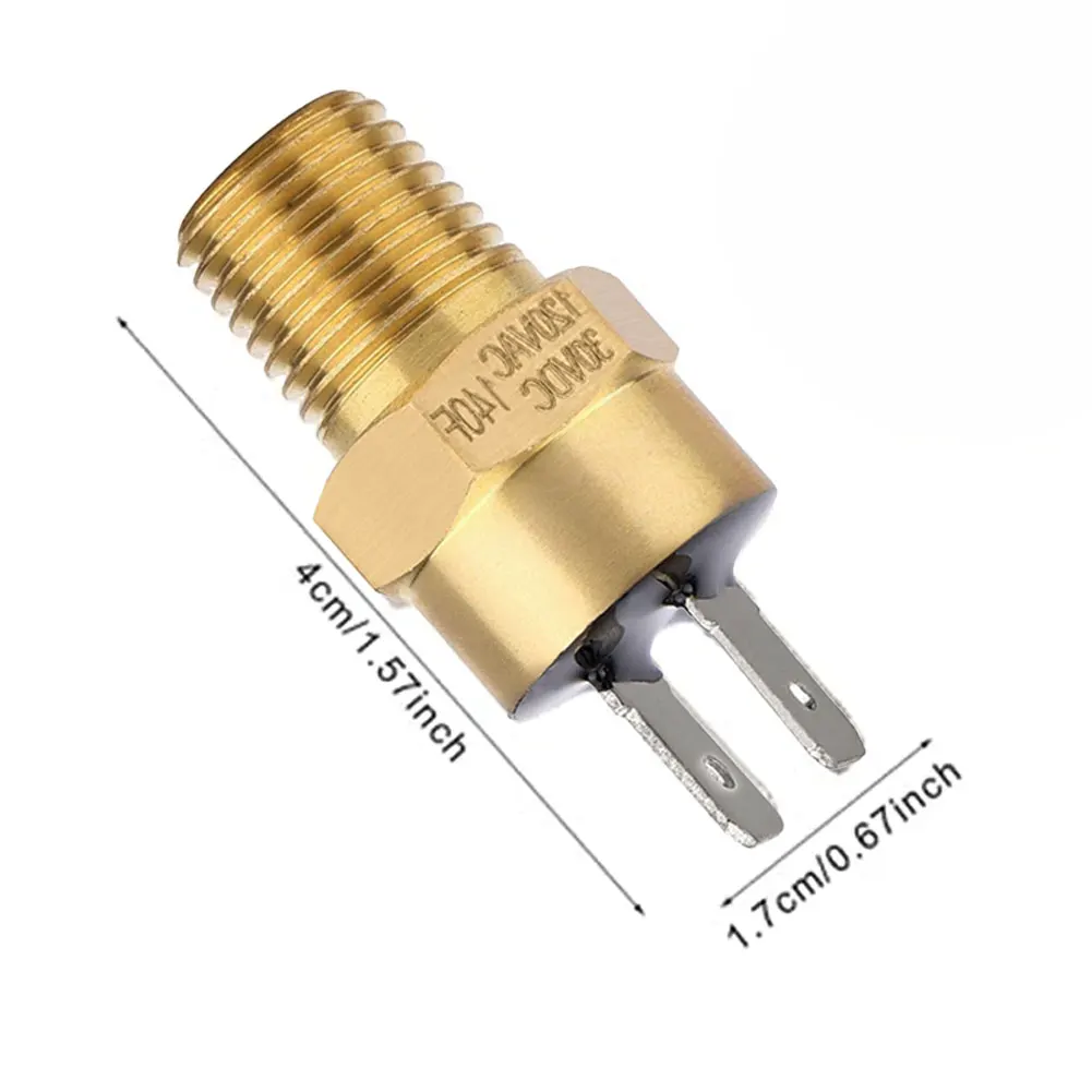 Gas Shut-off Sensor High Limit Switch Long-lasting Performance Automatic Shut-off Function Oxidation-resistant Metal Contacts