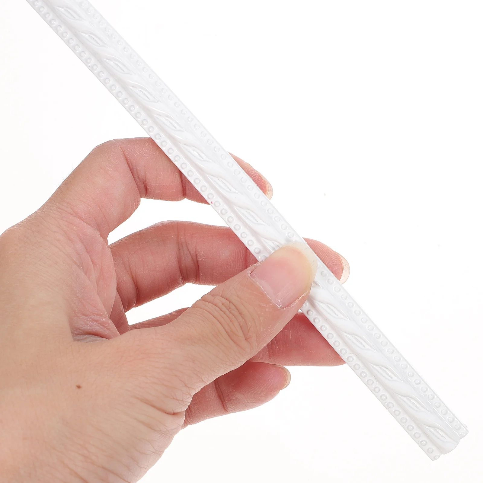 

5m Ceiling Decorative Self-Adhesive Molding Trim Flexible Strip for Wall Mirror Frame Cabinet Edges Peel Stick Wall Decoration