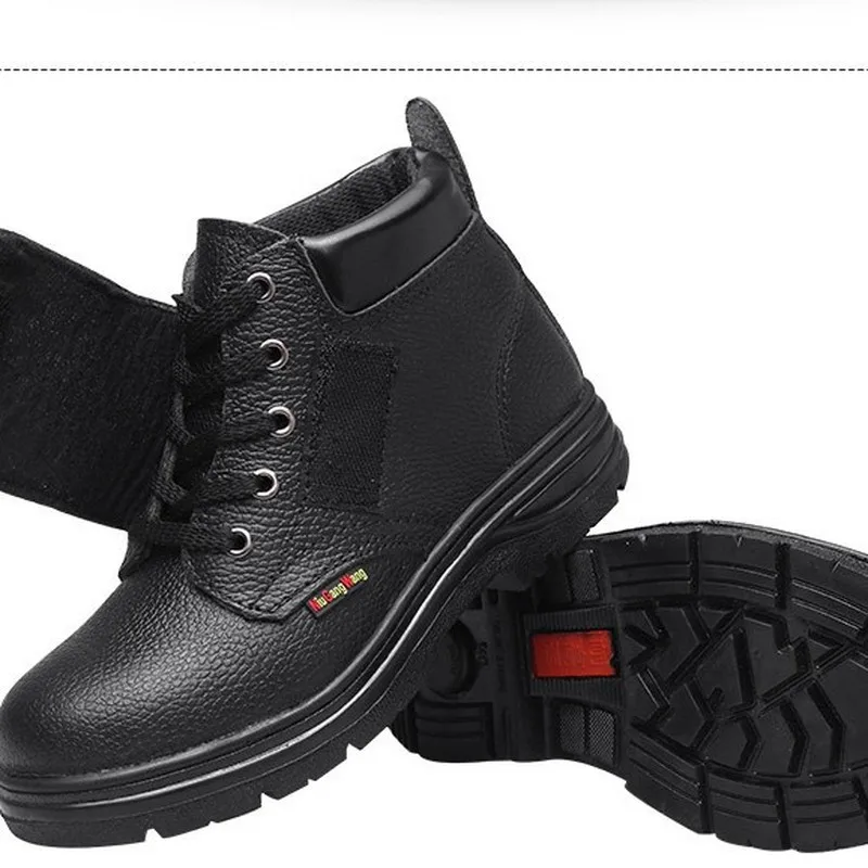 Niu Gang Wang safety shoes are anti-smash, anti-puncture steel-toed oil-resistant,alkali non-slip, wear-resistant, and made