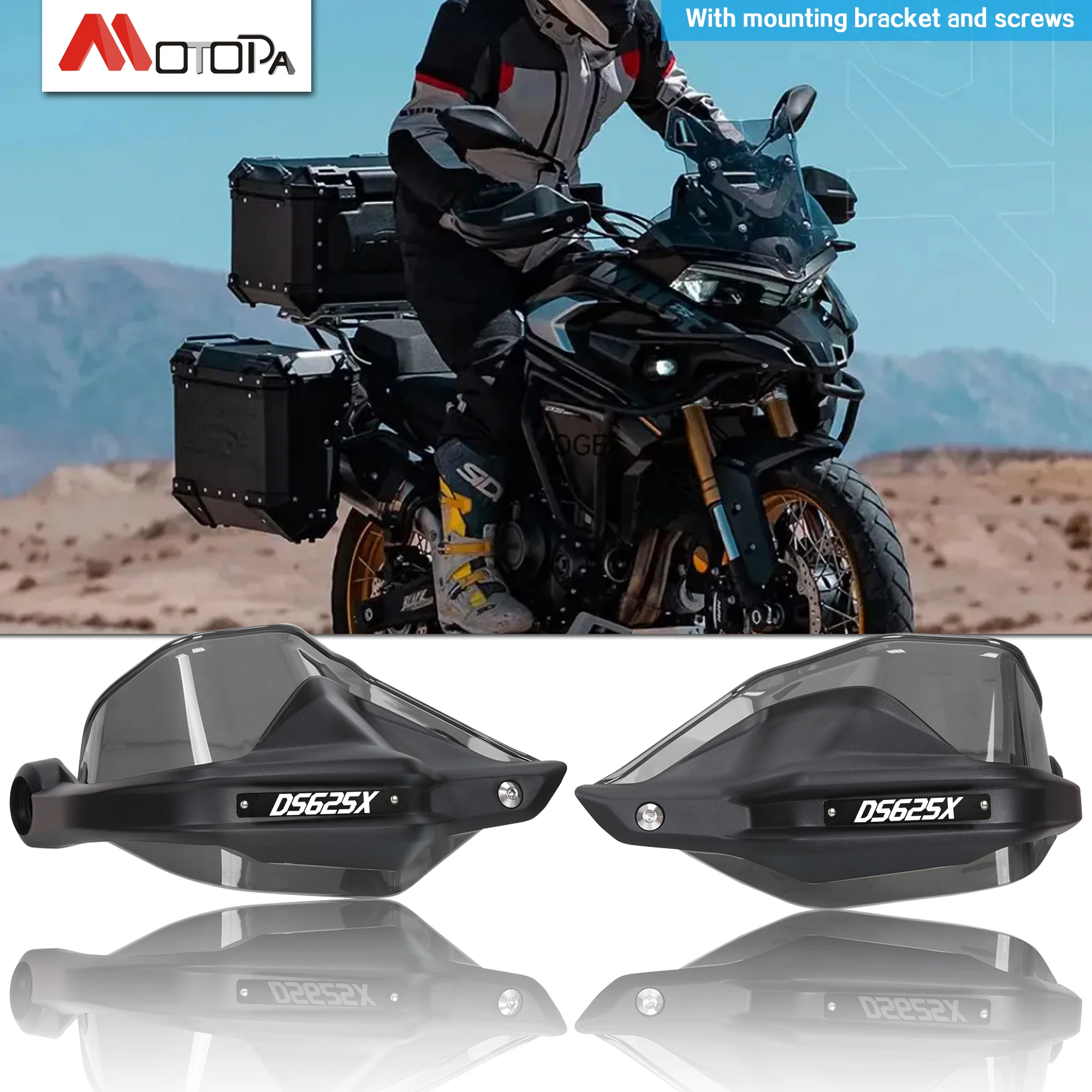For VOGE DS625X 2025 DS 625DSX Dedicated Hand Guard Motorcycle DS 625X  Handguards Handlebar Guards Windshield