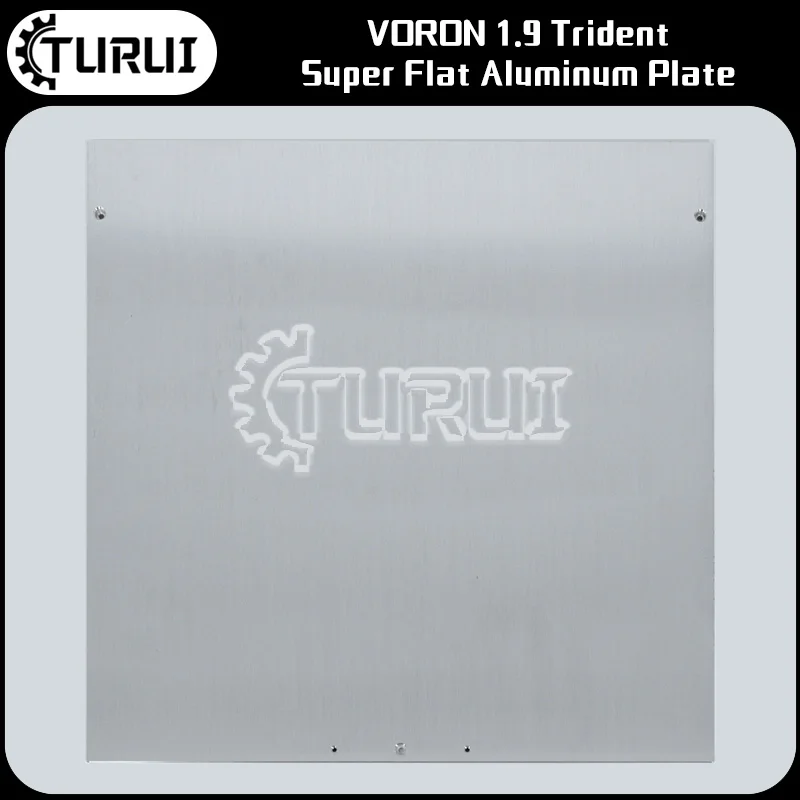 Voron 1.9 trident Super flat aluminum plate 6061 8MM Hot bed platform Error value of  v1.9 v2.4