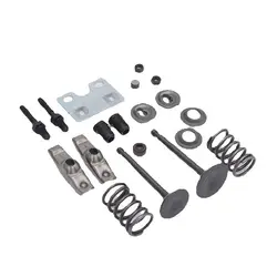 1Set Valve Rocker Arm Push Rod Guide Plate Set For Honda 188 190 188F 190F GX340 GX390 GX420 5-8KW Engine Replacement