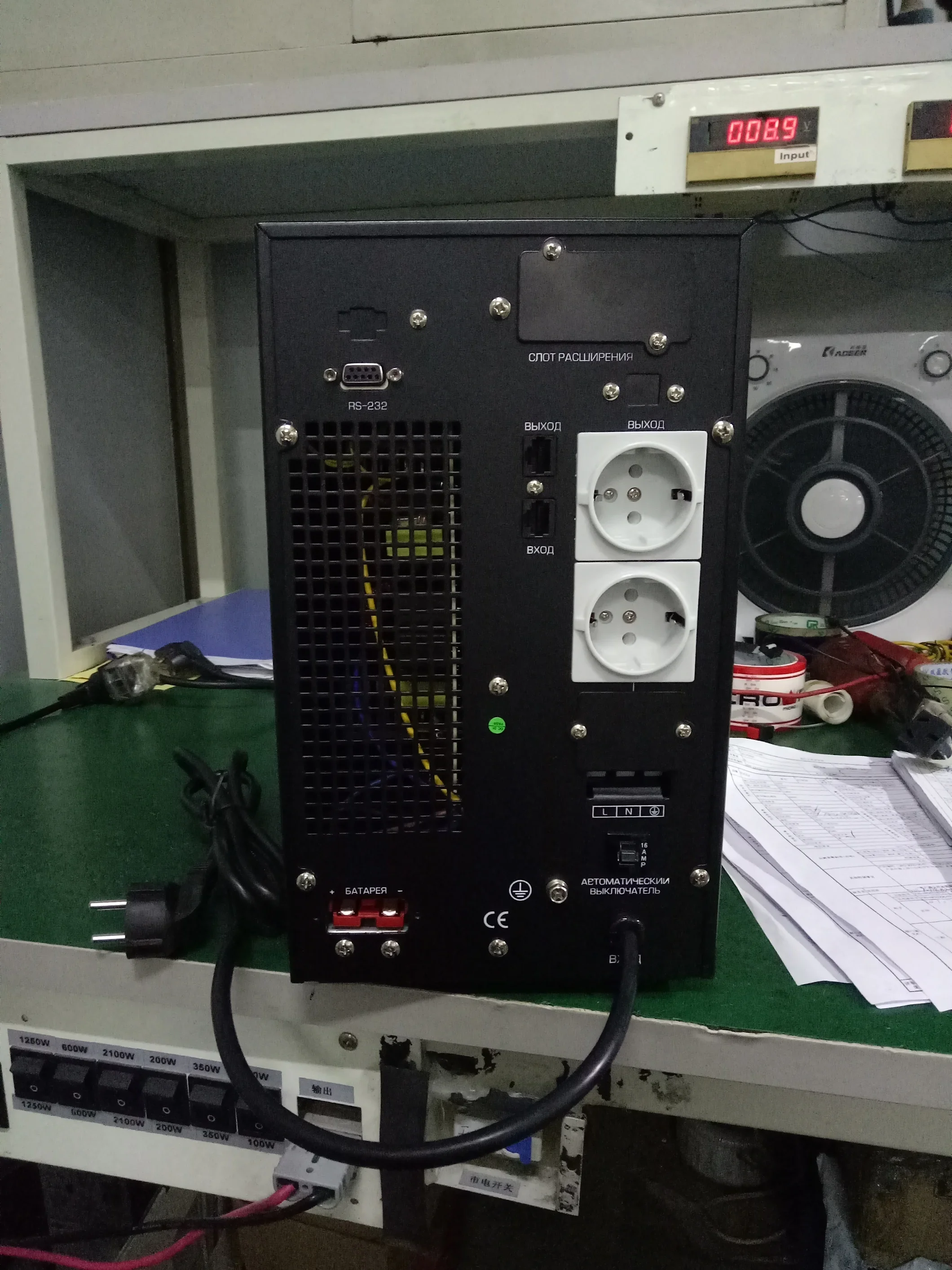 Gold SellerOnline UPS 220V 50/60hz 3KVA 2700w UPS Backup Power Supply for Office Computer