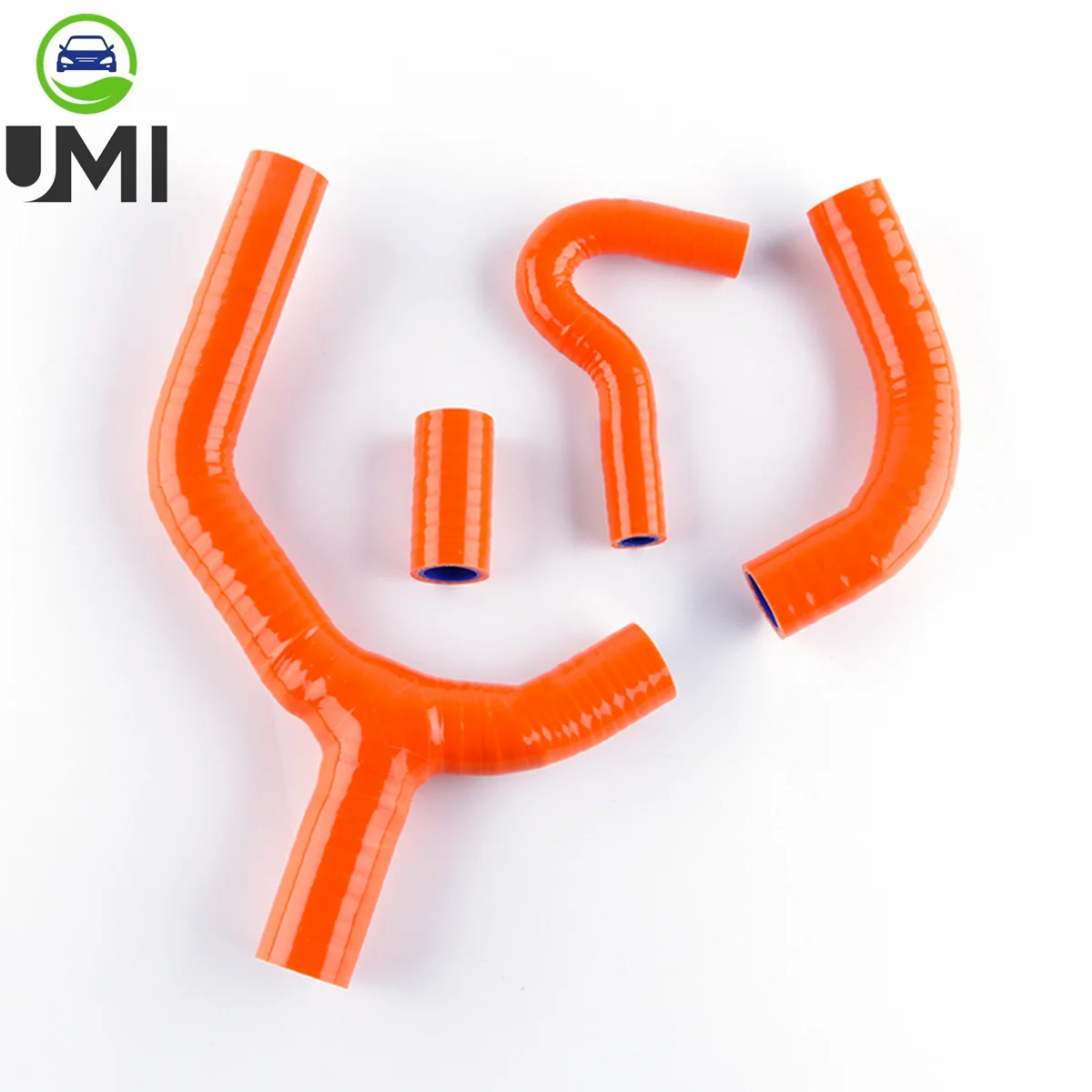 4PCS 3PLY For 2008-2011 KTM 450 EXC 450 EXC-R 530 EXC 530 EXC-R Silicone Radiator Hose Coolant Pipe Tube Set Kit 2009 2010