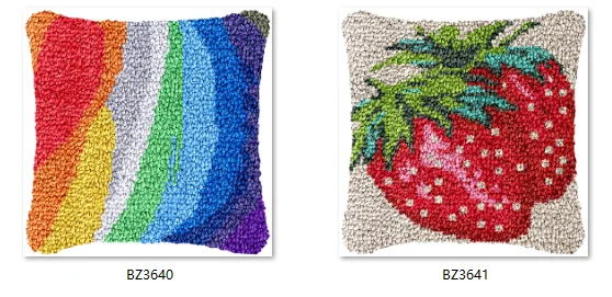 

комплект крючков-защелки, ковер, холст, рождественские елки, ручная идея knooppakket, сделай сам, ковер, вышивка, цветы ручной работы, 43-43 см Rawbow