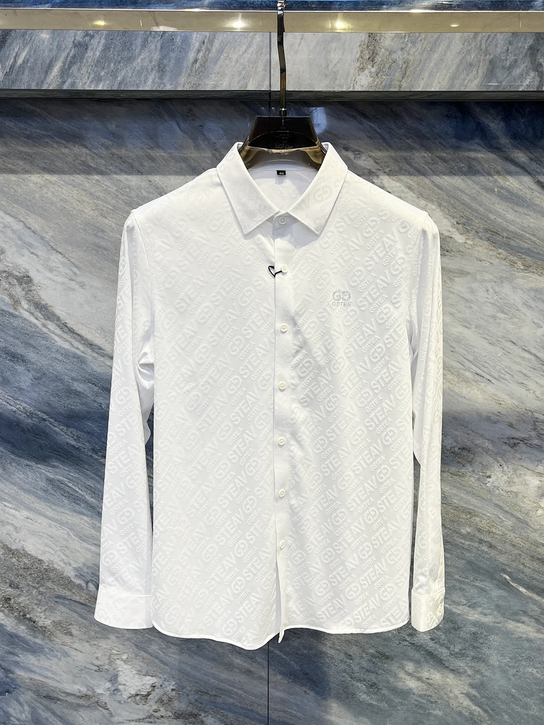 

Мужская модная рубашка с принтом и цветочным узором, приталенная, повседневная, осенняя новинка, универсальная, удобная, дышащая