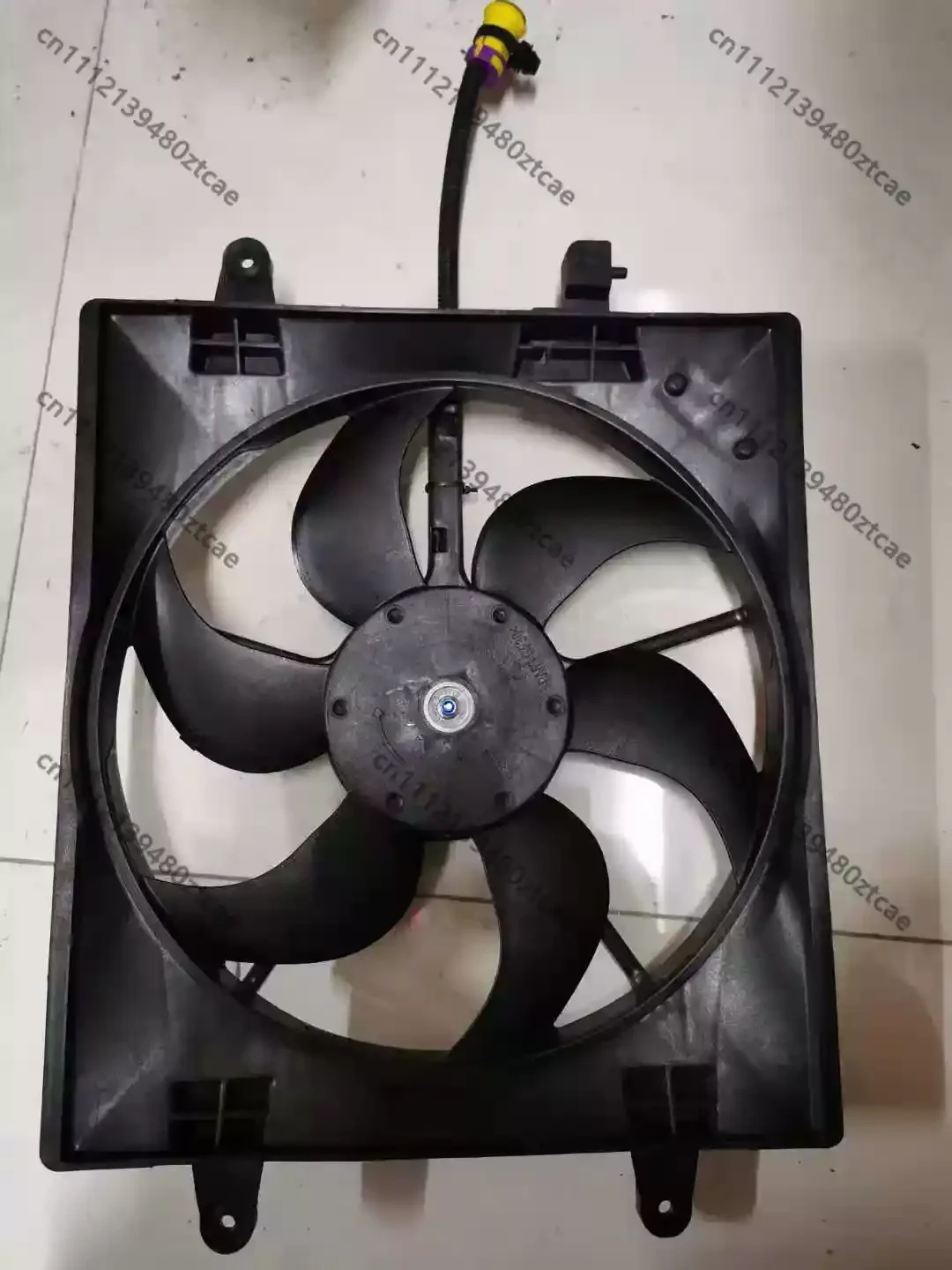 Cooling Fan Assembly Air Condition Radiator Cooling Blower Fit Mini Electric Vehicle Cloud 100 Plus Replacement Parts