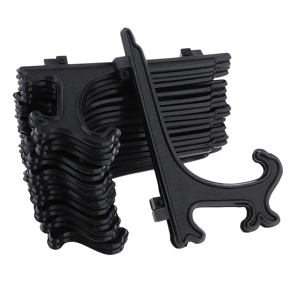 写真と本のプレートホルダー、プレートスタンド、金属製、10個