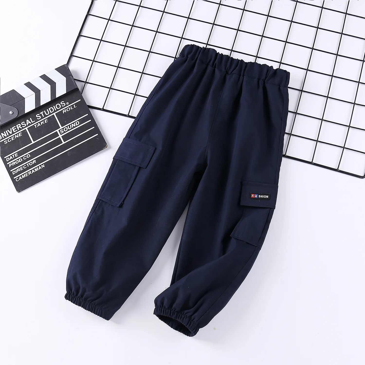 2024 Spring Boy Trousersants New 1-10 Year Old Boys\' Casual Pants And Children\'s Cargo Pants Kid Solid Color Pants
