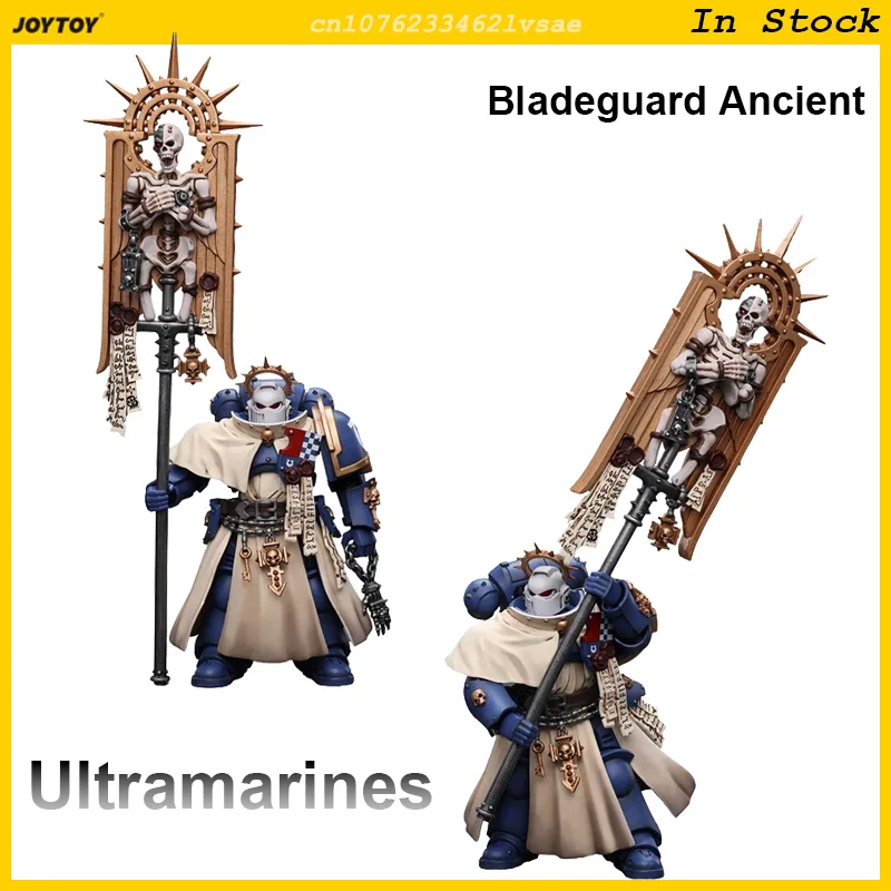 Joytoy warhammer 40k ultramarines bladeguard antigo 1/18 figuras de ação anime 12cm boneca legião xiiith modelo coleção brinquedo presente