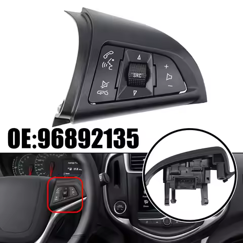 Reliable and Easy to Use Steering Wheel Audio Control Switch for Chevrolet For Trax For Sonic Perfect for DIY Installation