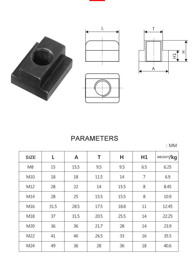 Milling machine mounting bracket, 58 pieces, mill c   kit, vice m8, universal fixing, screw set, pressure plate,
