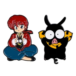 Anime Enamel Pin Brooches For Women Lapel Pins Badge on Backpack Costume Accessories Fashion Jewelry Gifts for Friends