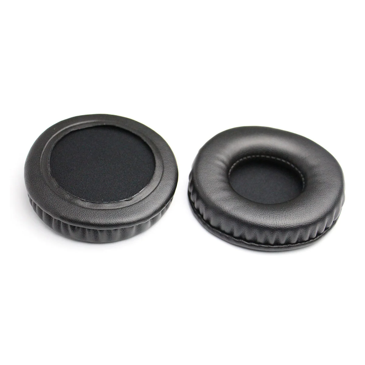 

2pcs 80mm Ear Pad Replacement Cover Headphones Headset Pads Sponge Earpads Cushions (Black) headset cushion pad