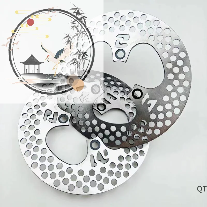 200mm 220mm 3 Hole Brake Disc Stainless Steel: 1Pc Front Rear Rotor Universal Motorcycle Scooter ATV