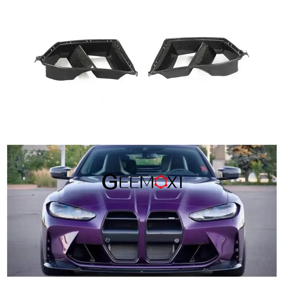 Dry Carbon G80 M3 Front Bupmer Vents for BMW G82 G83 M4 Competition 2020-2023