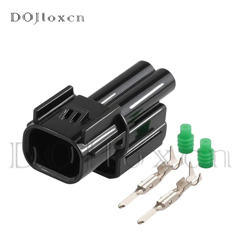 1/5/10/20/50 Sets 2 Pin 6189-7408 LED Light Conenctor 6181-6851 Fog LED Headlight Speaker Plug Sensor Connector