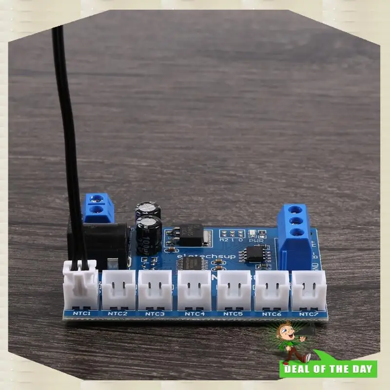 24-Hour Delivery 7 Channel RS485 NTC Temperature Sensor Measurement MODBUS RTU Paperless Recorder PLC NT18B07