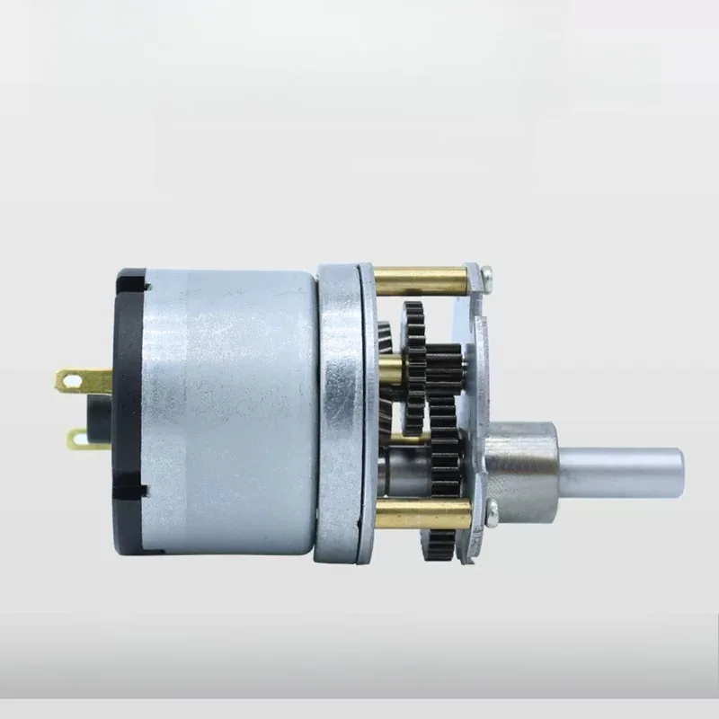 GB37-520 Micro DC Reduction Motor Adjustable Variable Speed Low Speed Small Slow Motor Motor 6V12V    7rpm-952rpm